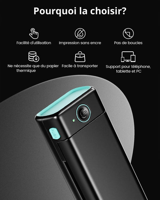 Imprimante Portable sans Encre