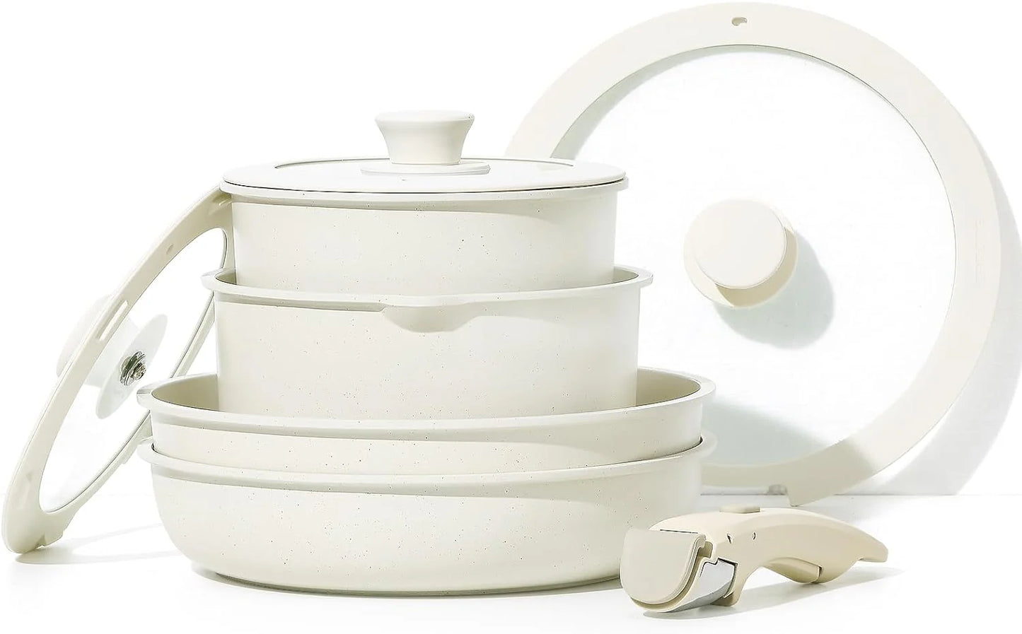 Batterie de Cuisine Anti Adhésive 11 Pièces