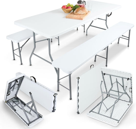 Table Pliante 180 x 74 x 74 cm