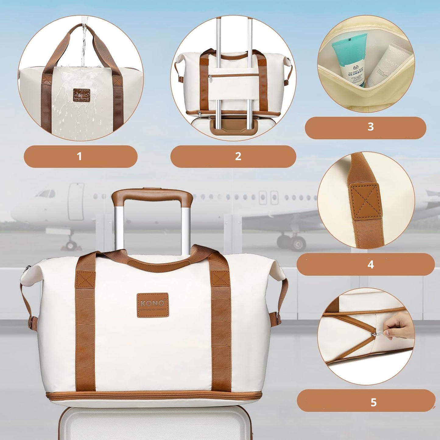 Lot de Valises de Voyage