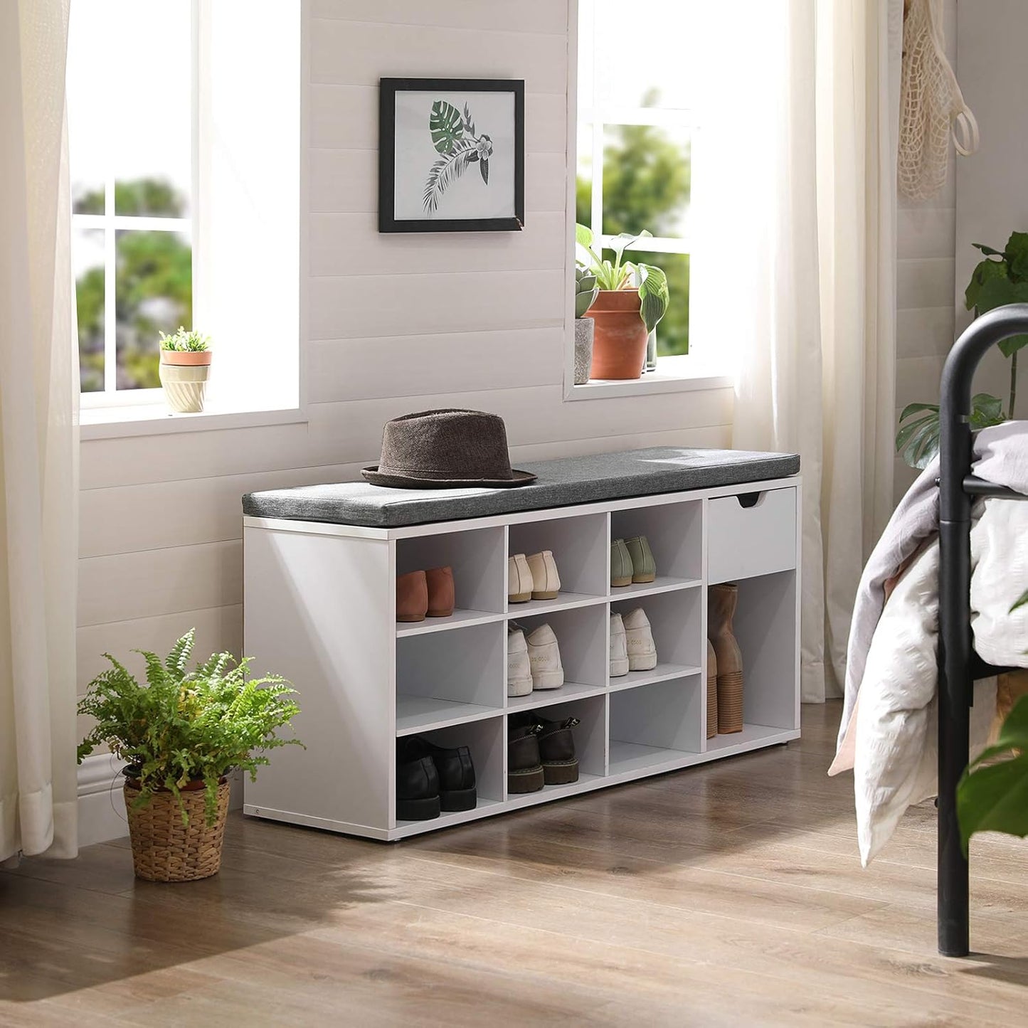 Banc à Chaussures avec Tiroir