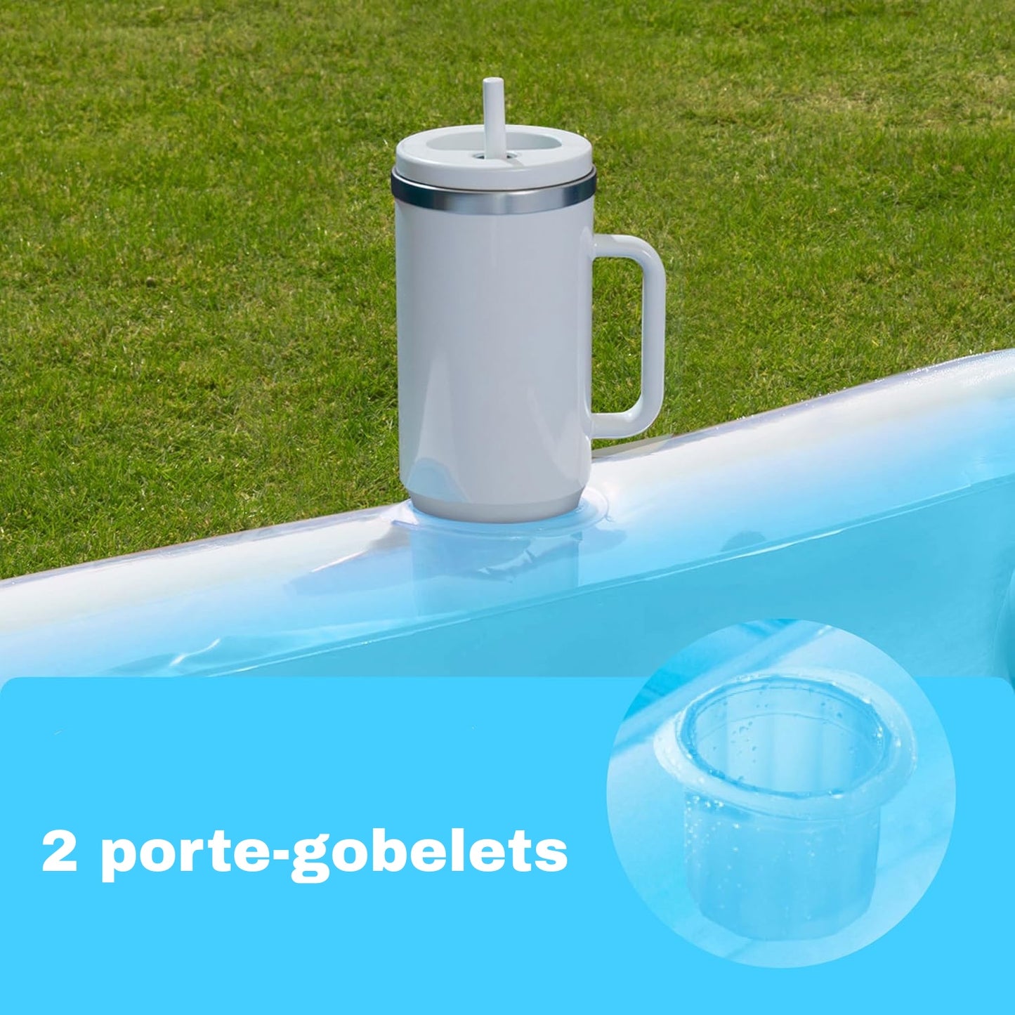 Chaise Longue Gonflable Piscine