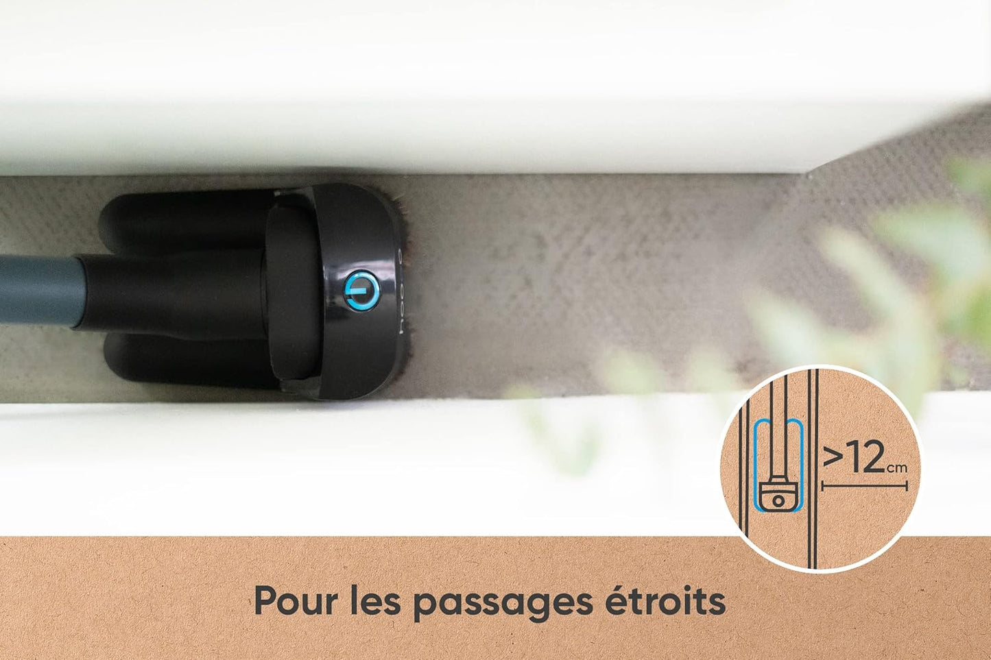 Brosse d'aspirateur universelle flexible