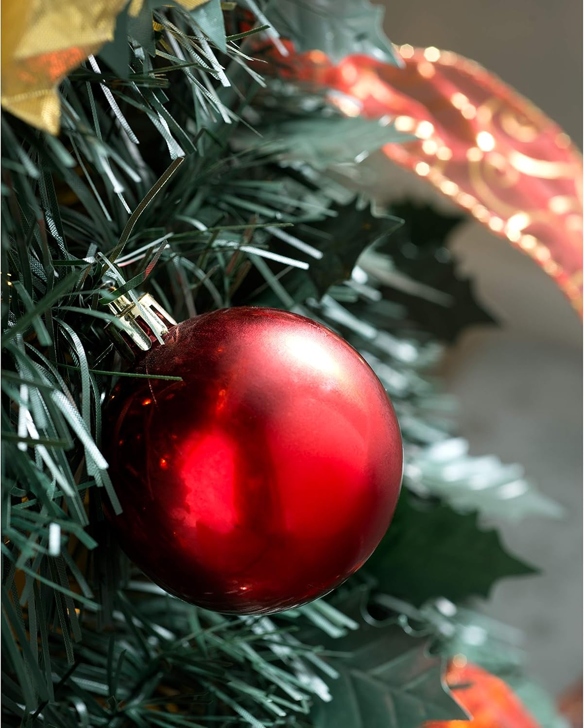 Sapin de Noël Pliable - Pré-Décoré