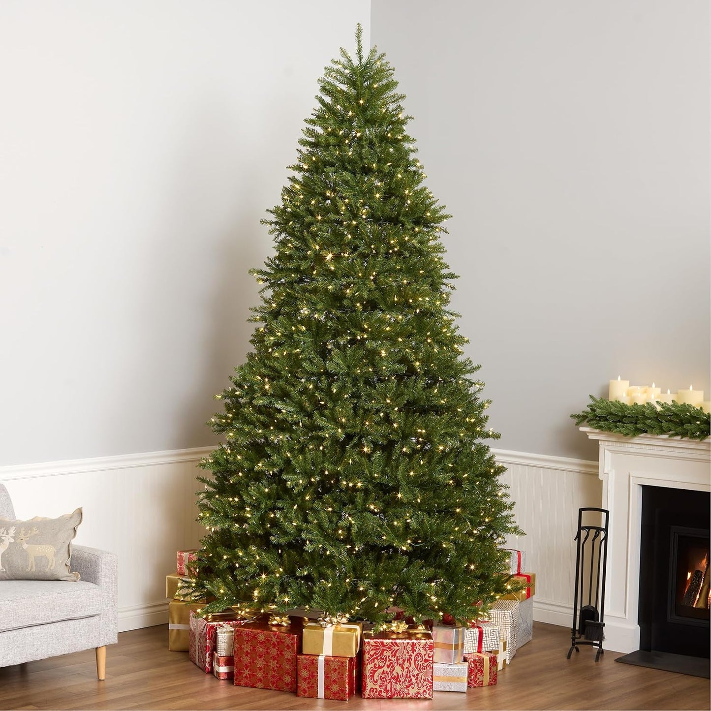 Sapin de Noël pré-illuminé