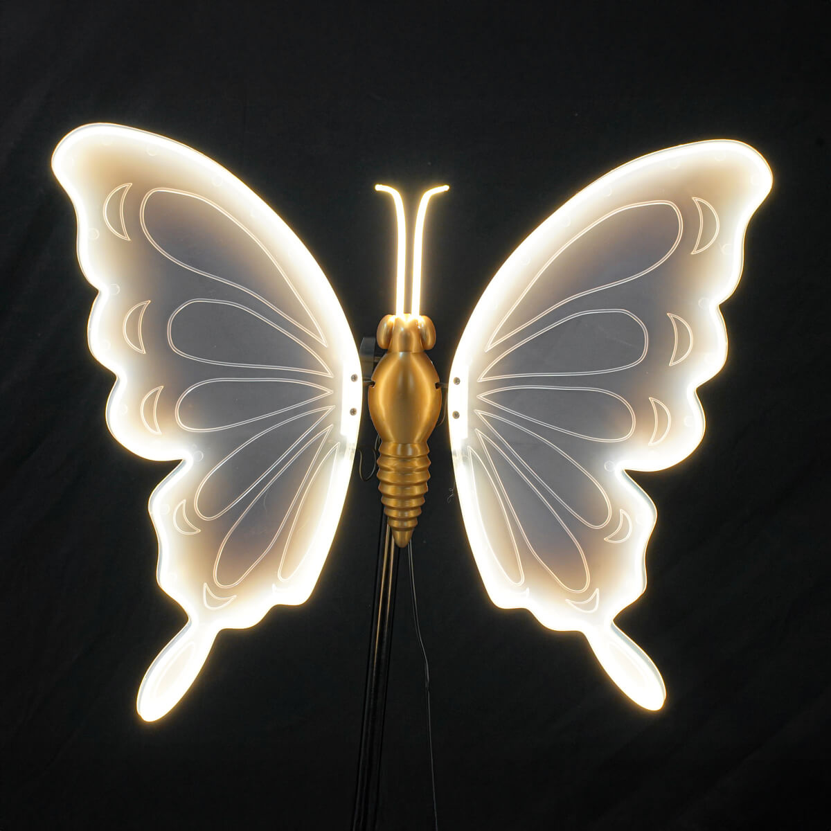 Papillon de Noël LED