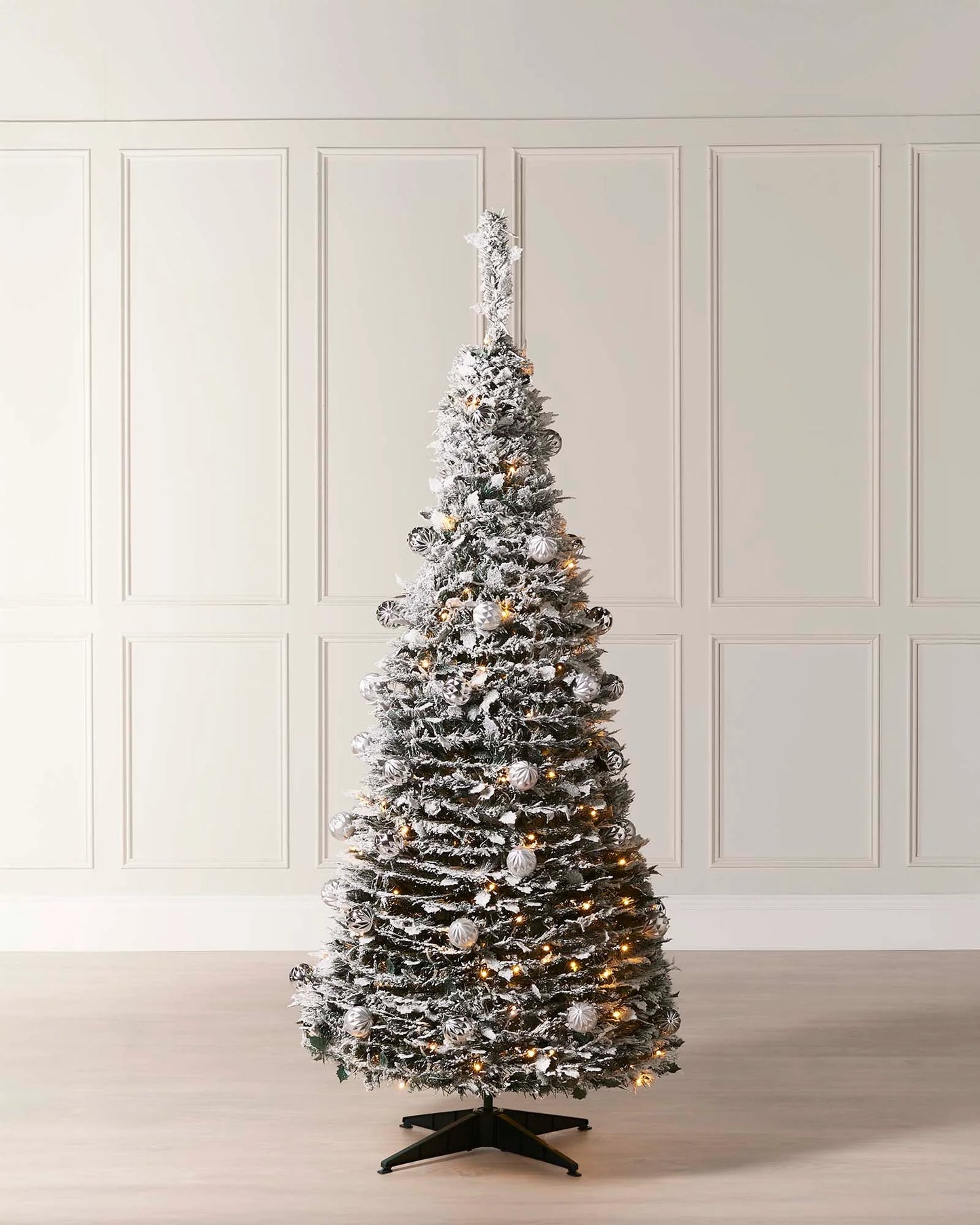Sapin de Noël Pliable - Pré-Décoré