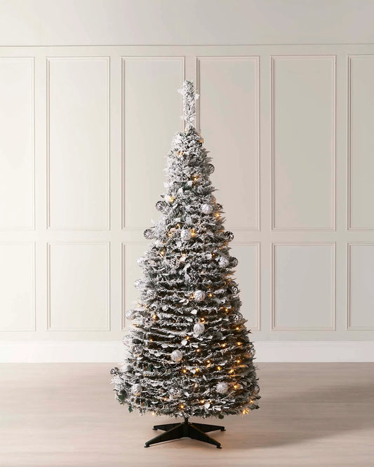 Sapin de Noël Pliable - Pré-Décoré