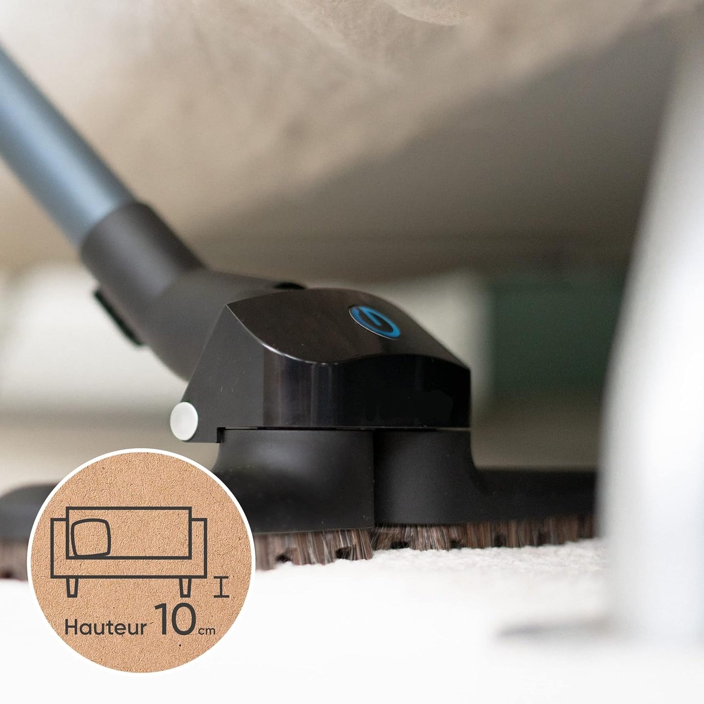 Brosse d'aspirateur universelle flexible